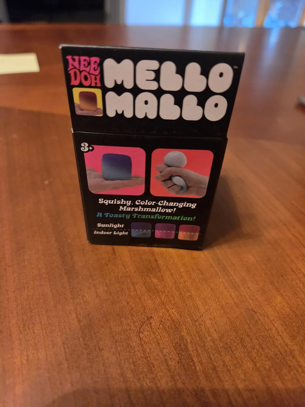 NeeDoh Mello Mallo Color-Changing Marshmallow Toy - Blue